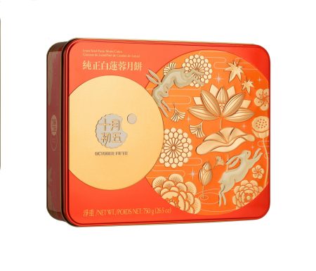 纯正白莲蓉月饼750G*12  5thOCT WHITE LOTUS PASTE MOONCAKE