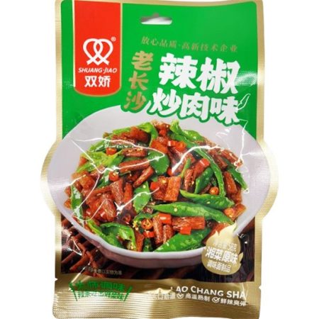 双娇牌老长沙辣椒炒肉湘菜原味58G*60  SJ LCS SPICY FRIED MEAT FLAVORING