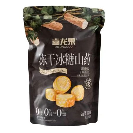 喜龙果冻干冰糖山药50G*32    XLG FREEZE-DRIED ROCK SUGAR YAM