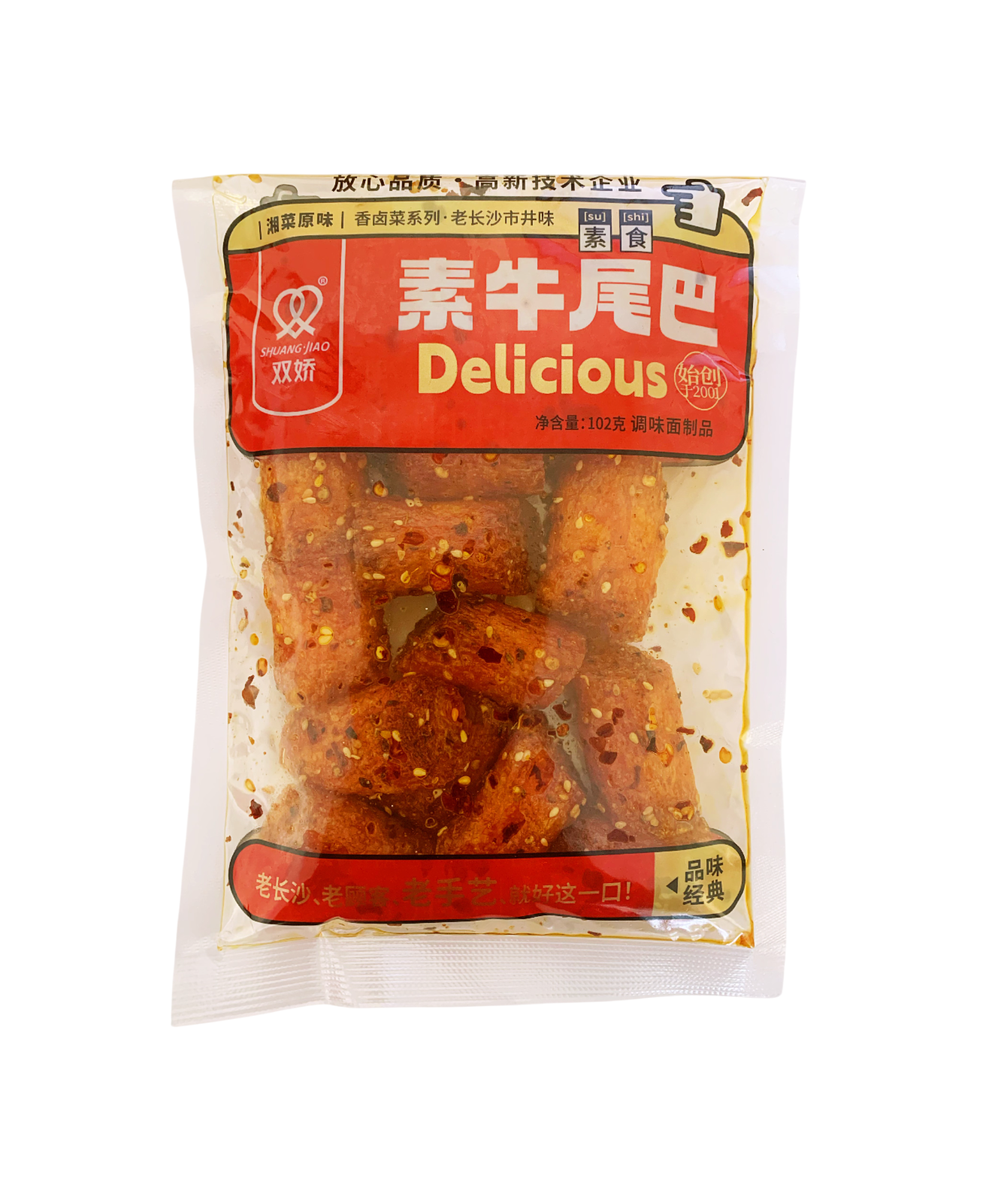 双娇牌素牛尾巴102G*60    SJ VEGETARIAN OX TAIL