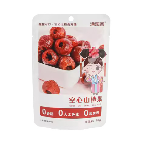 满栗香原味空心山楂果88G*40    MLX HOLLOW HAWTHORN SNACK