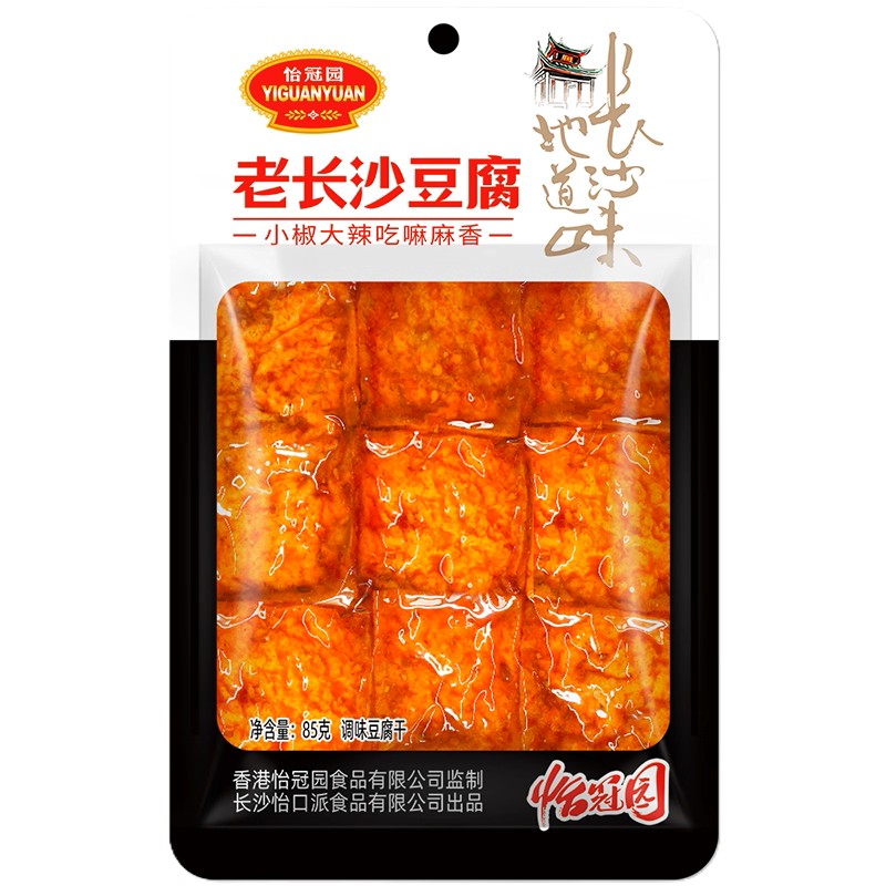 怡冠园老长沙豆腐85G*80 YGY VEGETARIAN CHICKEN FILLET