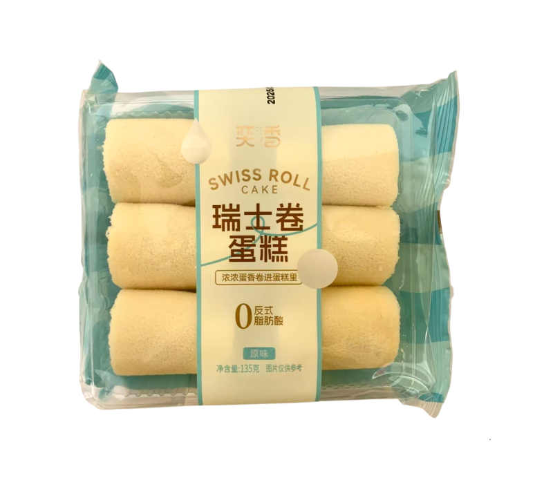 奕香瑞士卷(原味)135G*20 ES SWISS ROLL CAKE(ORG FLAVOR) – Lin Hing Company Ltd