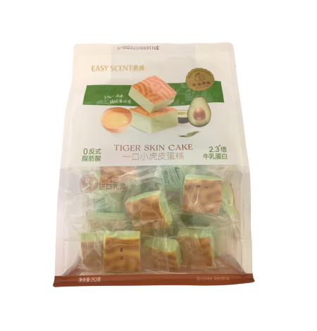 奕香一口小虎皮蛋糕(牛油果味)252G*12 ES TIGER CAKE(AVOCADO FLAVOR)
