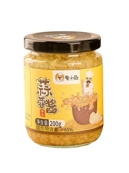 粤小厨蒜蓉酱原味200G*24 YXC GARLIC SAUCE(ORIGINAL FLAVOR)