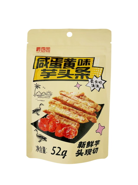 爵香园芋头条蟹黄味52G*32(小) JXY TARO STICKS CRAB YELLOW FLA