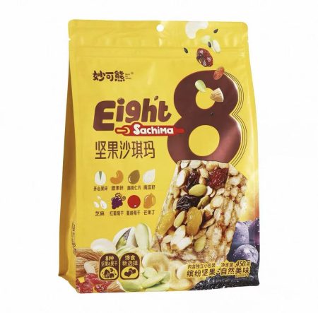 妙可熊坚果沙琪玛450G*10 MKX EIGHT-NUT SACHIMA