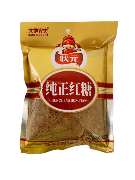 大地农夫状元纯正红糖350G*20 DDNF ZY PURE BROWN SUGAR