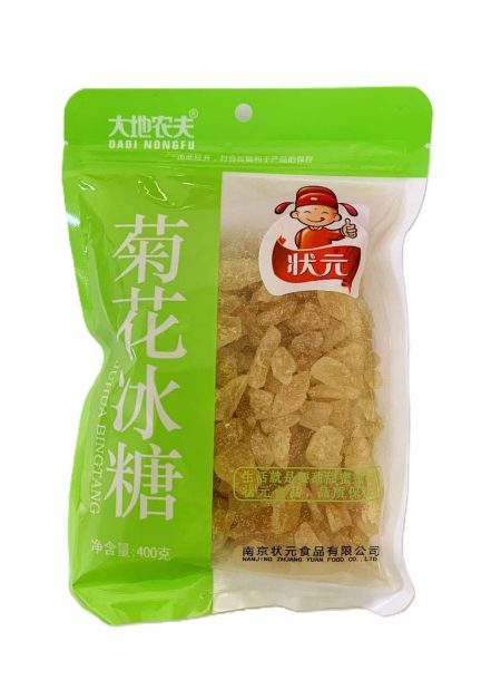 大地农夫状元菊花冰糖400G*16 DDNF ZY CHRYSANTHEMUM ROCK SUGAR