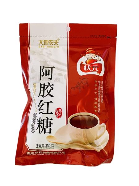 大地农夫状元阿胶红糖350G*20 DDNF ZY BROWN SUGAR