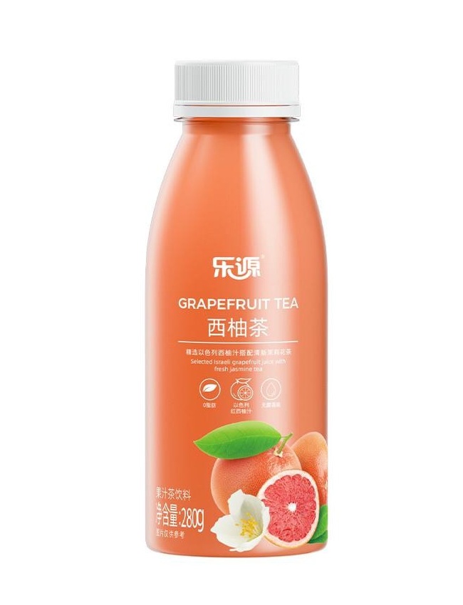 乐源西柚茶饮料280G*24 LY GRAPEFRUIT TEA