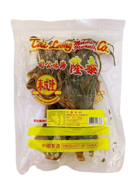 泰隆中章鱼150G*100 TL DRIED SQUID M