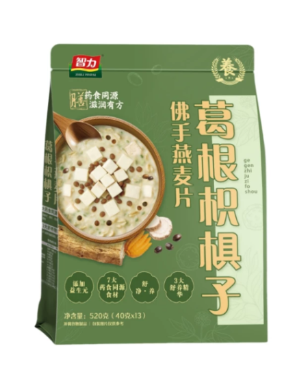 智力葛根枳椇子佛手燕麦片520G*12 ZL KUDZU VINE HOVENIA DULCIS BUDDHA'S HAND OATMEAL