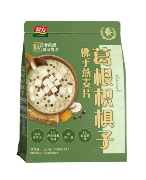 智力葛根枳椇子佛手燕麦片520G*12 ZL KUDZU VINE HOVENIA DULCIS BUDDHA'S HAND OATMEAL