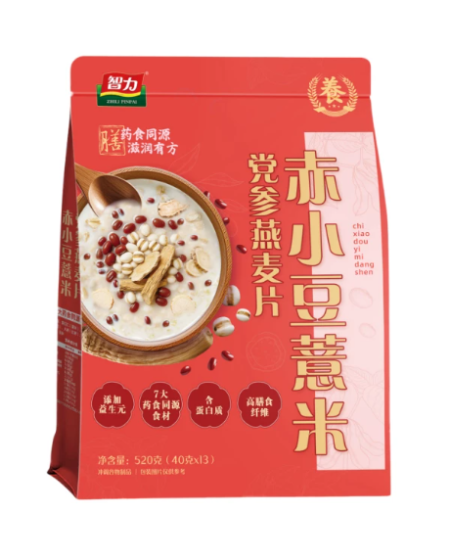 智力赤小豆薏米党参燕麦片520G*12 ZL RED BEAN JOB'S TEARS CODONOPSIS OATMEAL