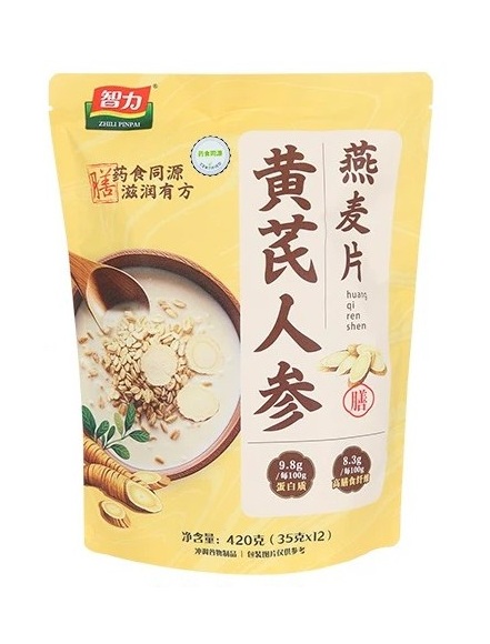 智力黄芪人参燕麦片420G*14 ZL ASTRAGALUS AND GINSENG OATMEAL